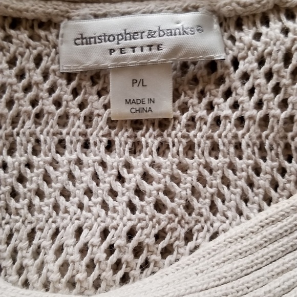 Christopher & Banks Short Sleeves  Top - Picture 3 of 7